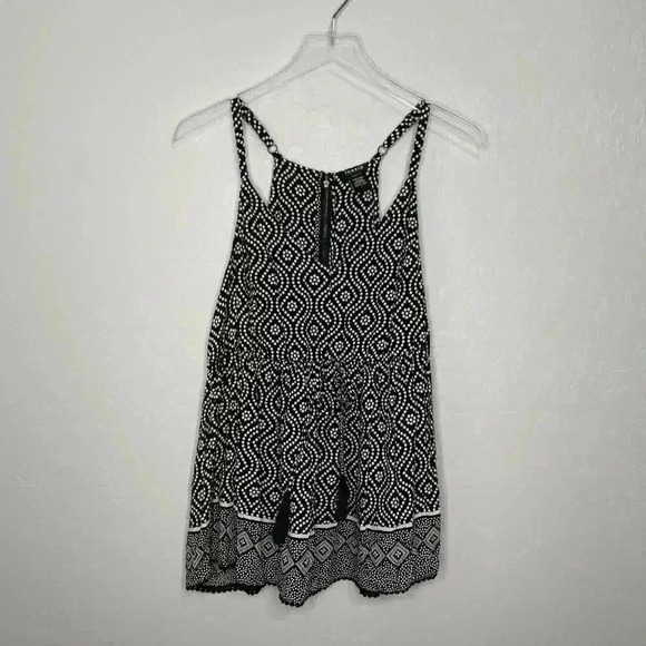 Torrid Black White Polka Dot Boarder Print Challis Cami 1 1X 14/16 - Picture 3 of 8